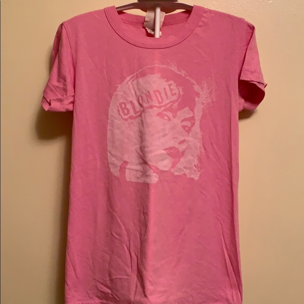 Blondie pink rock T-shirt